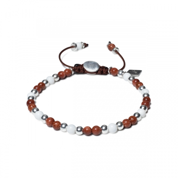 Bracelet Goldstone