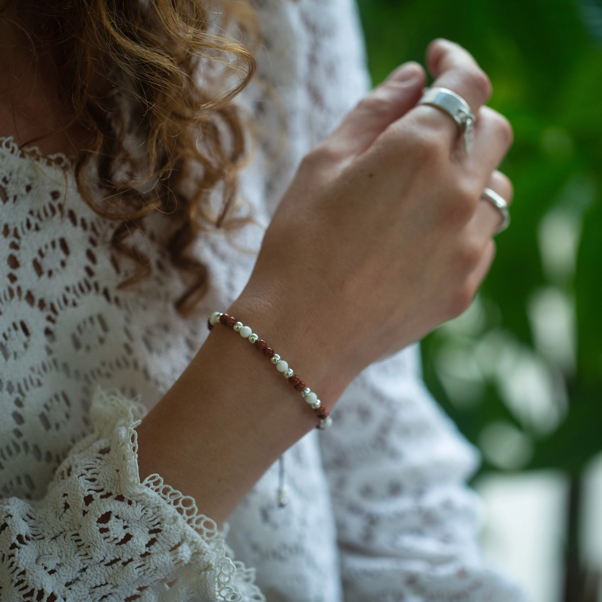 Bracelet Goldstone